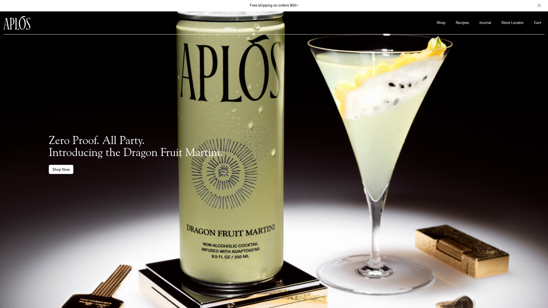 Aplós E-commerce Product Landing Page