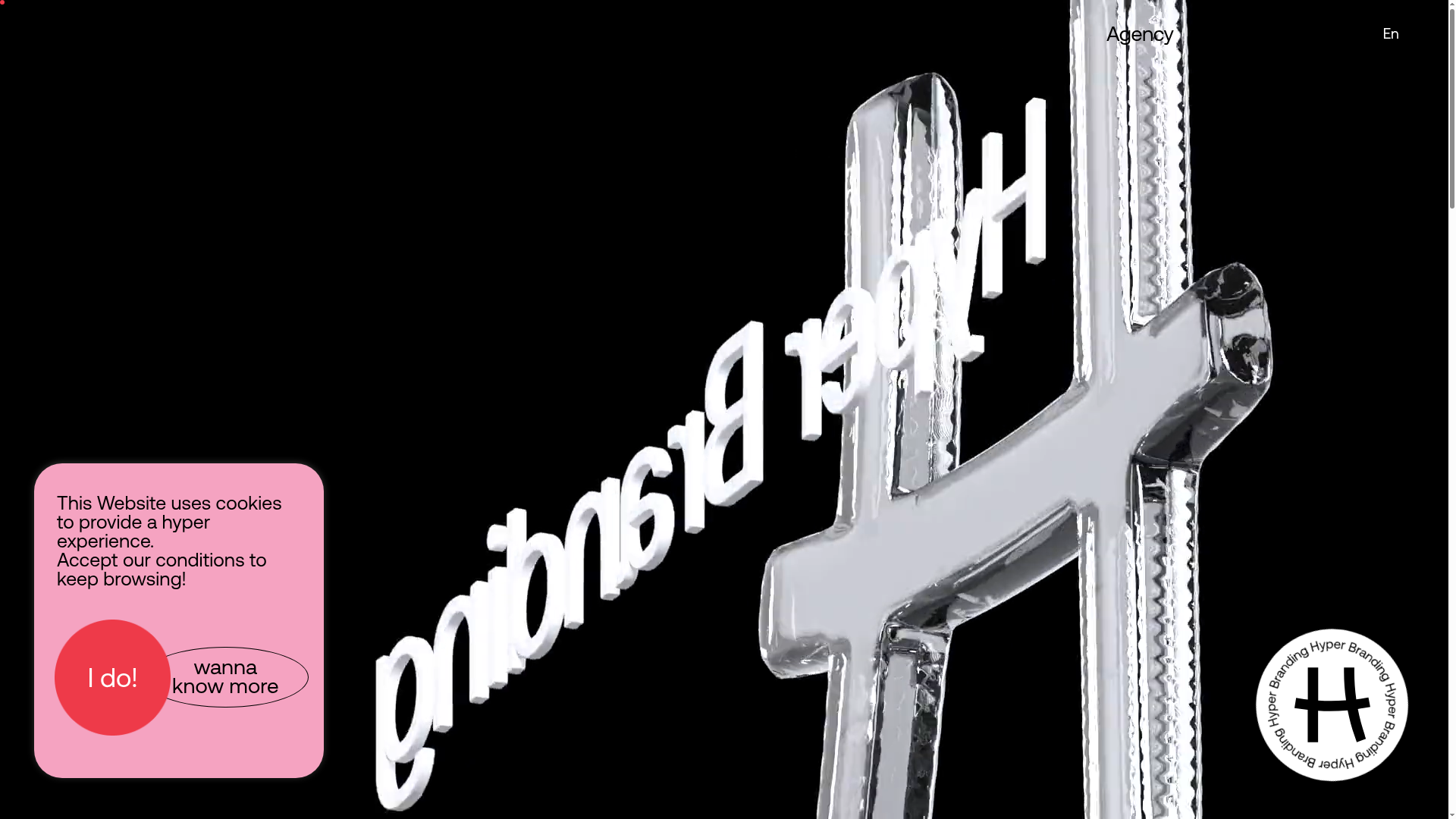 Hypertria Agency Portfolio Landing Page