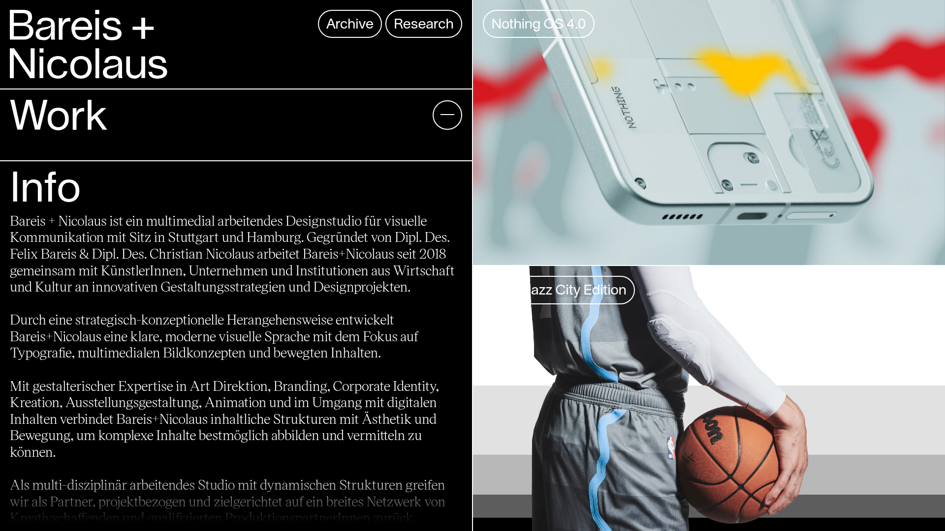 Bareis + Nicolaus Design Portfolio