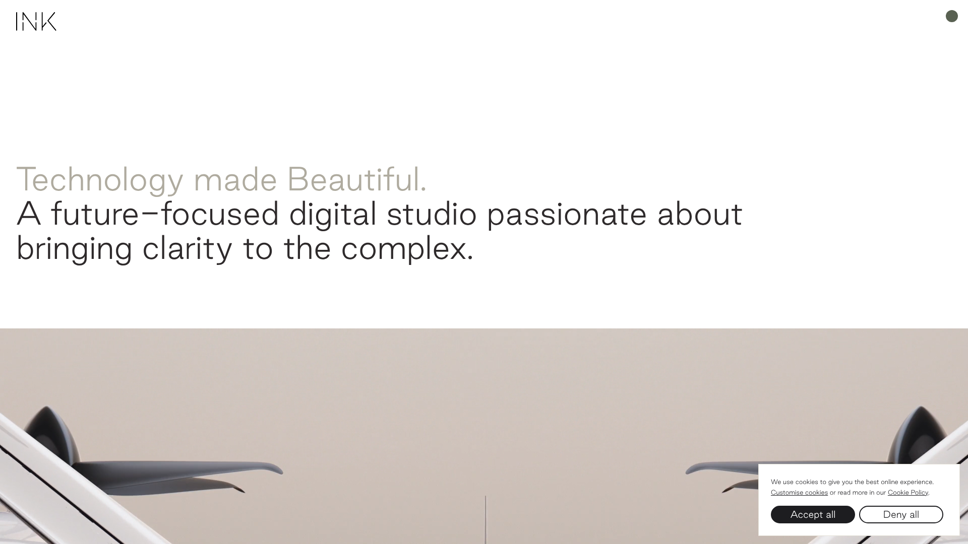 INK Digital Studio Portfolio Site