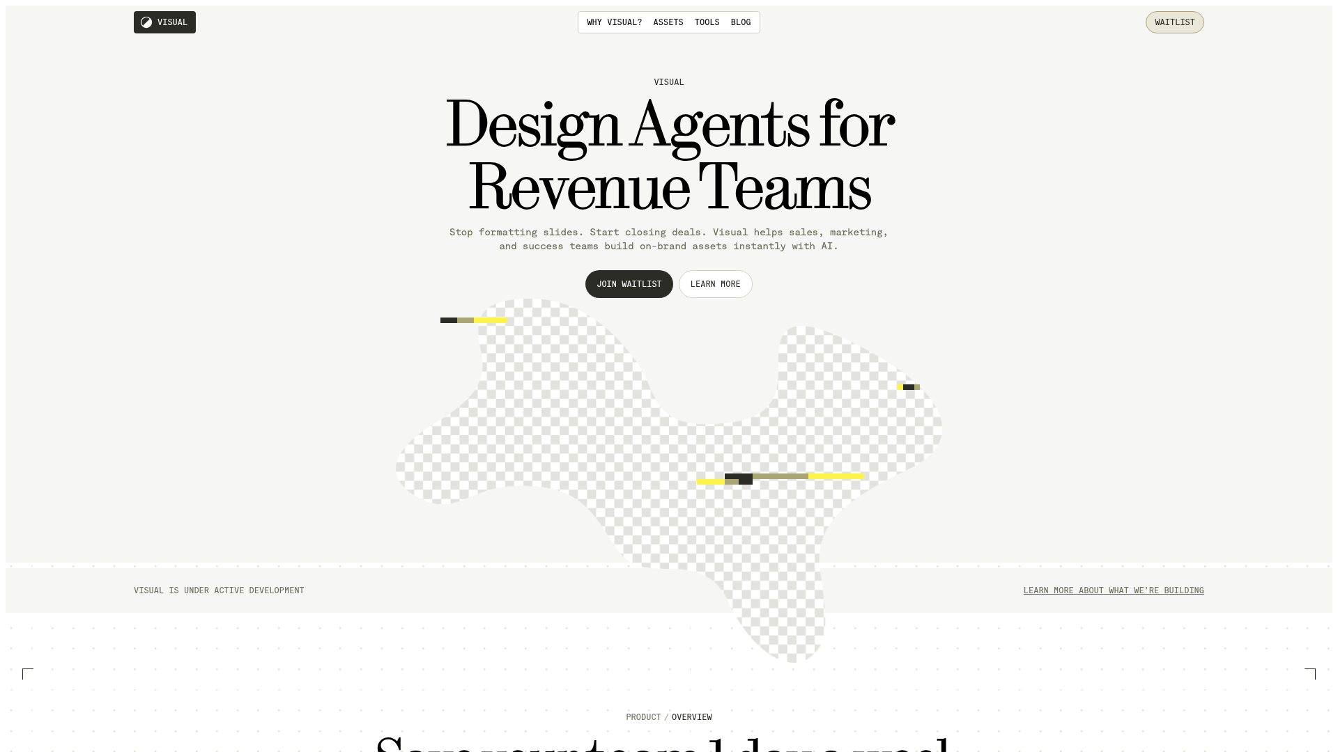 Visual AI Landing Page Templates