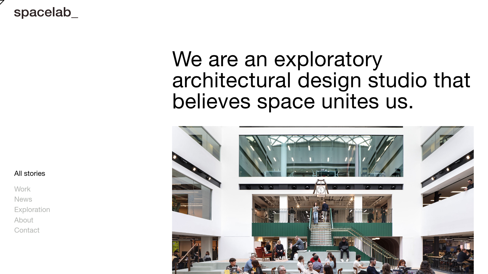 Spacelab Exploratory Architectural Portfolio