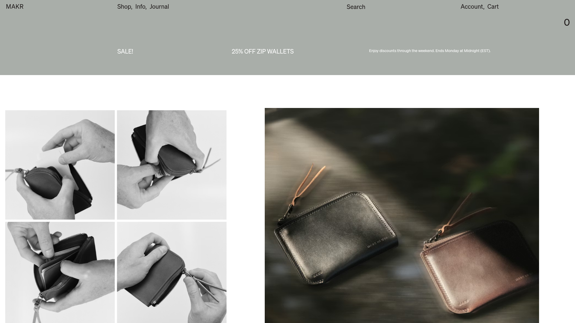 Makr Minimalist Design Goods Store