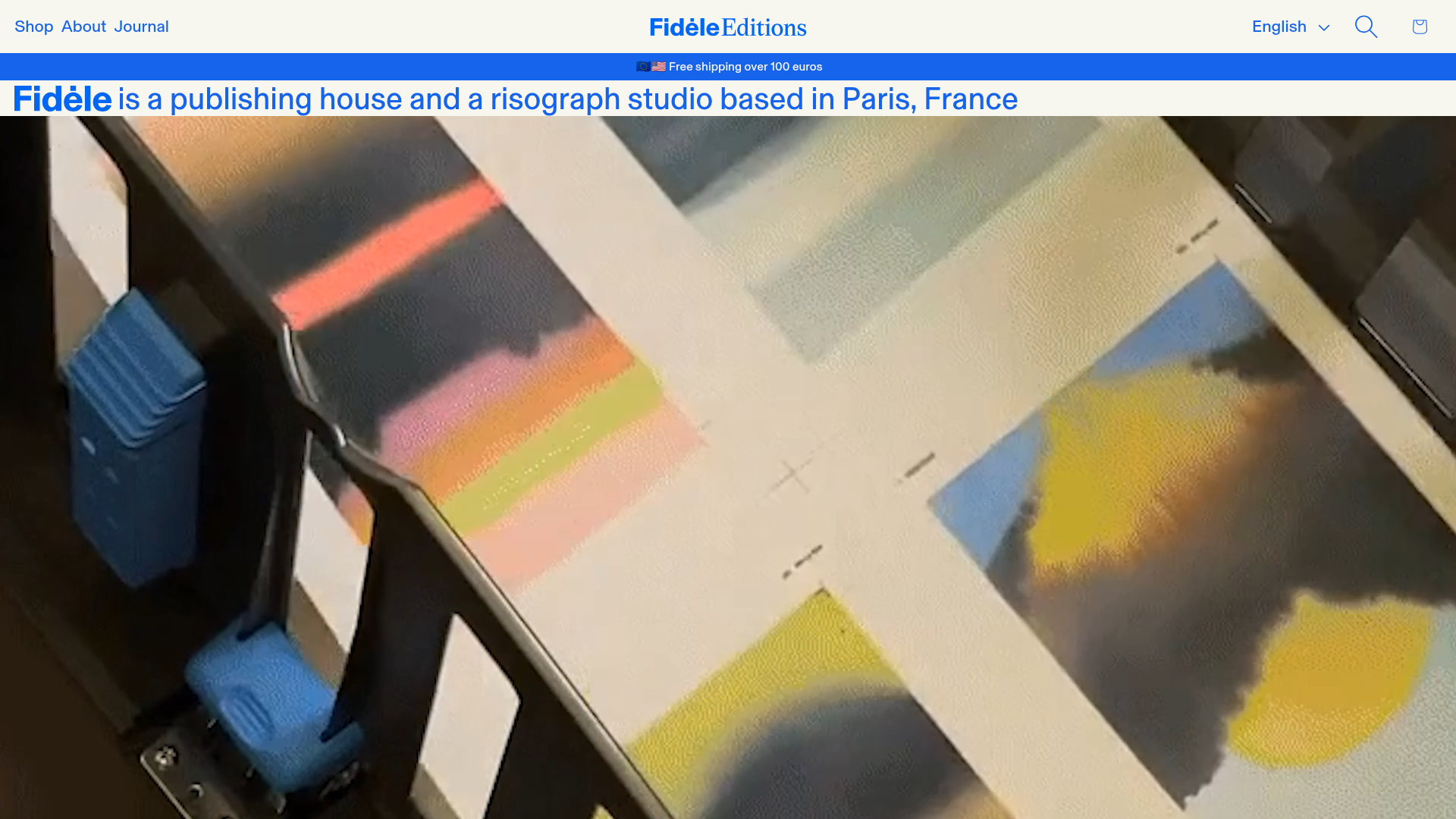 Fidèle Editions Art Studio Store