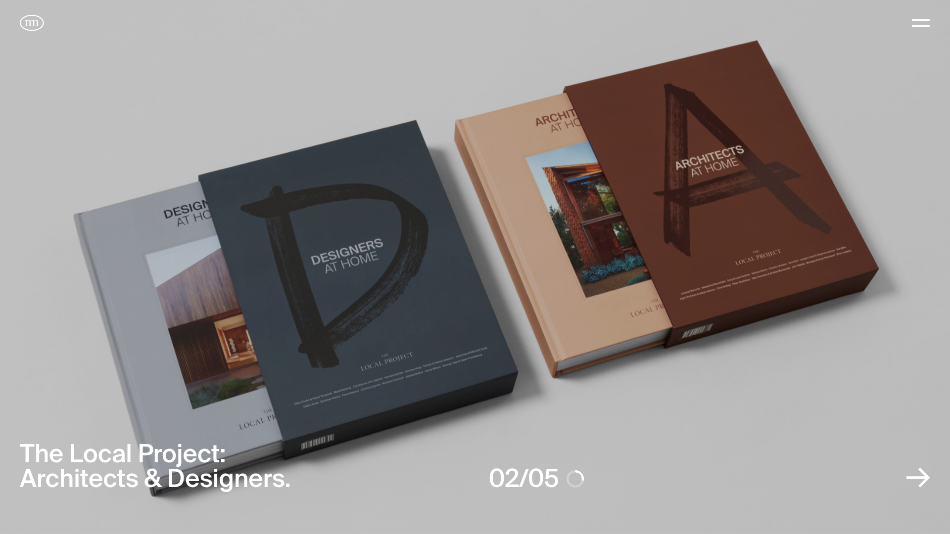 Moffitt Moffitt Portfolio with Animated Hero