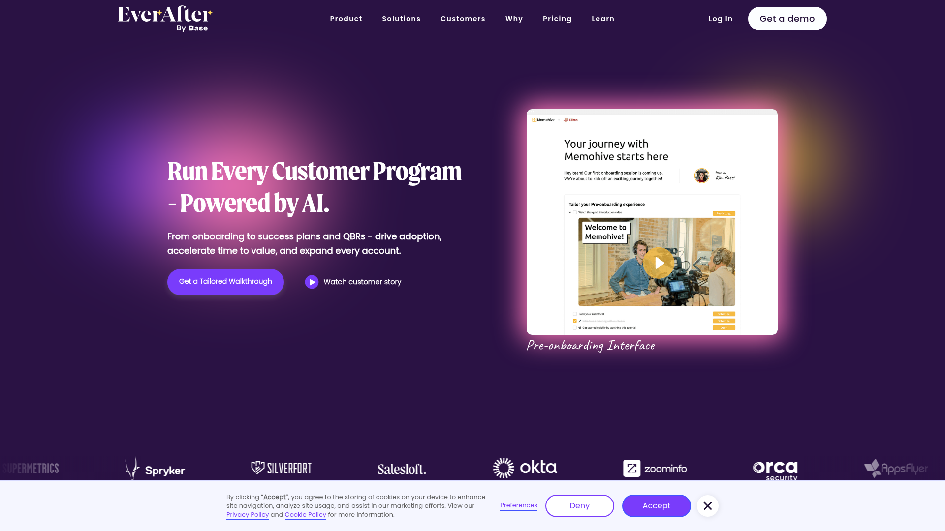 EverAfter AI Customer Portal Hero