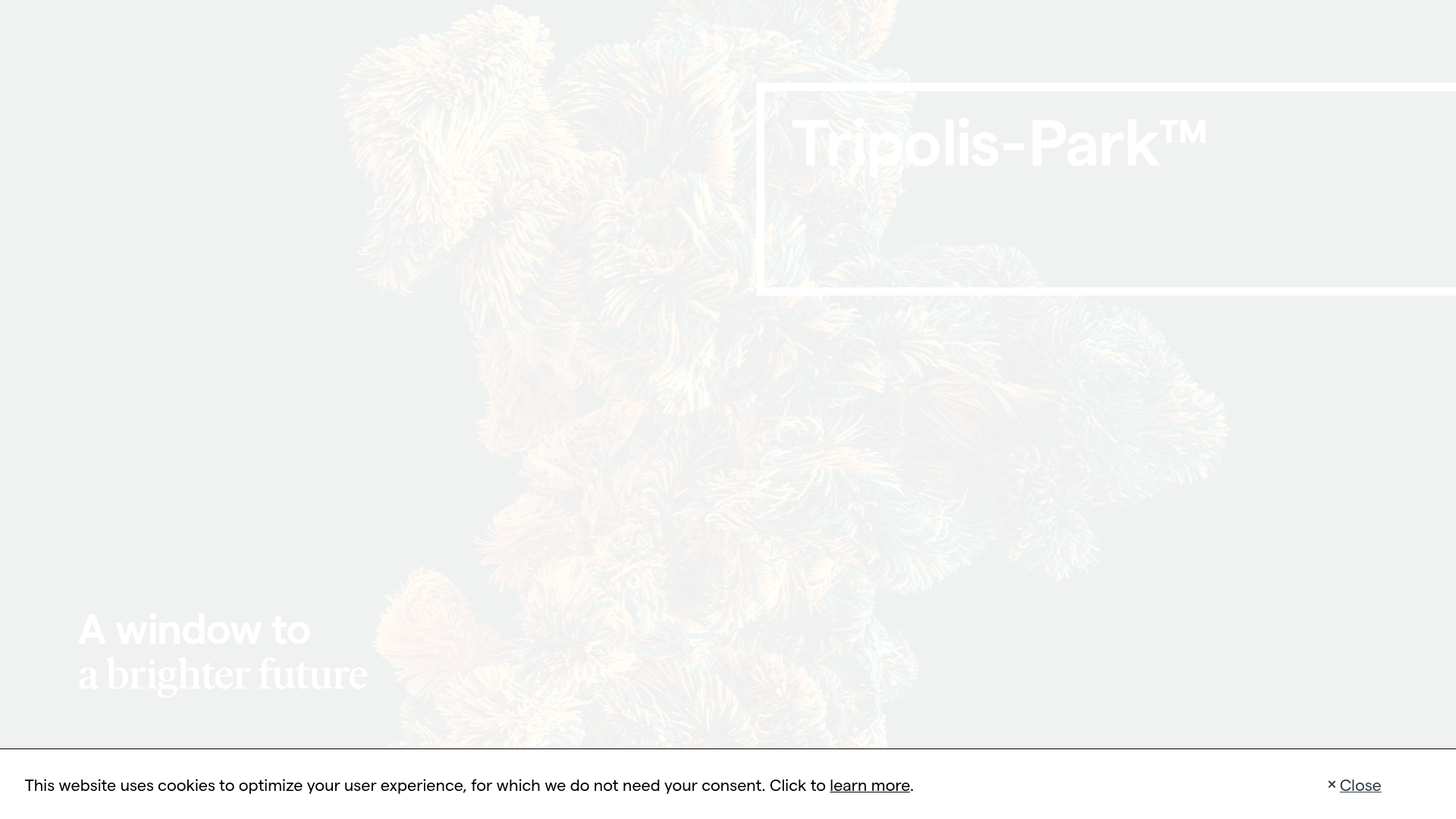 Tripolis-Park Real Estate Landing Page