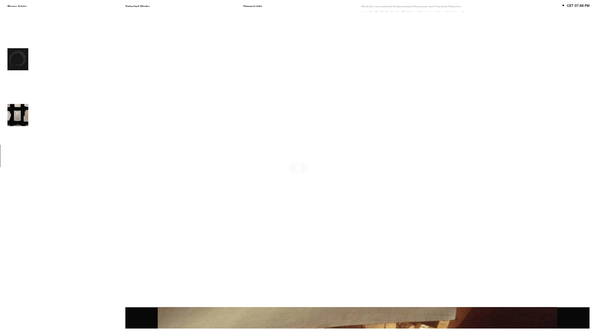 Bruno Arizio Designer Portfolio Website