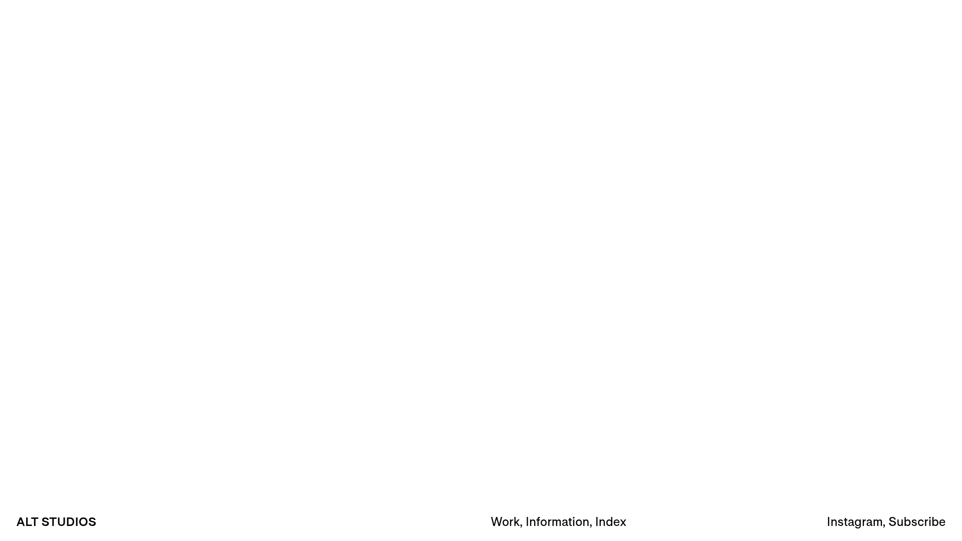 ALT Studios Minimalist Infinite Scroller