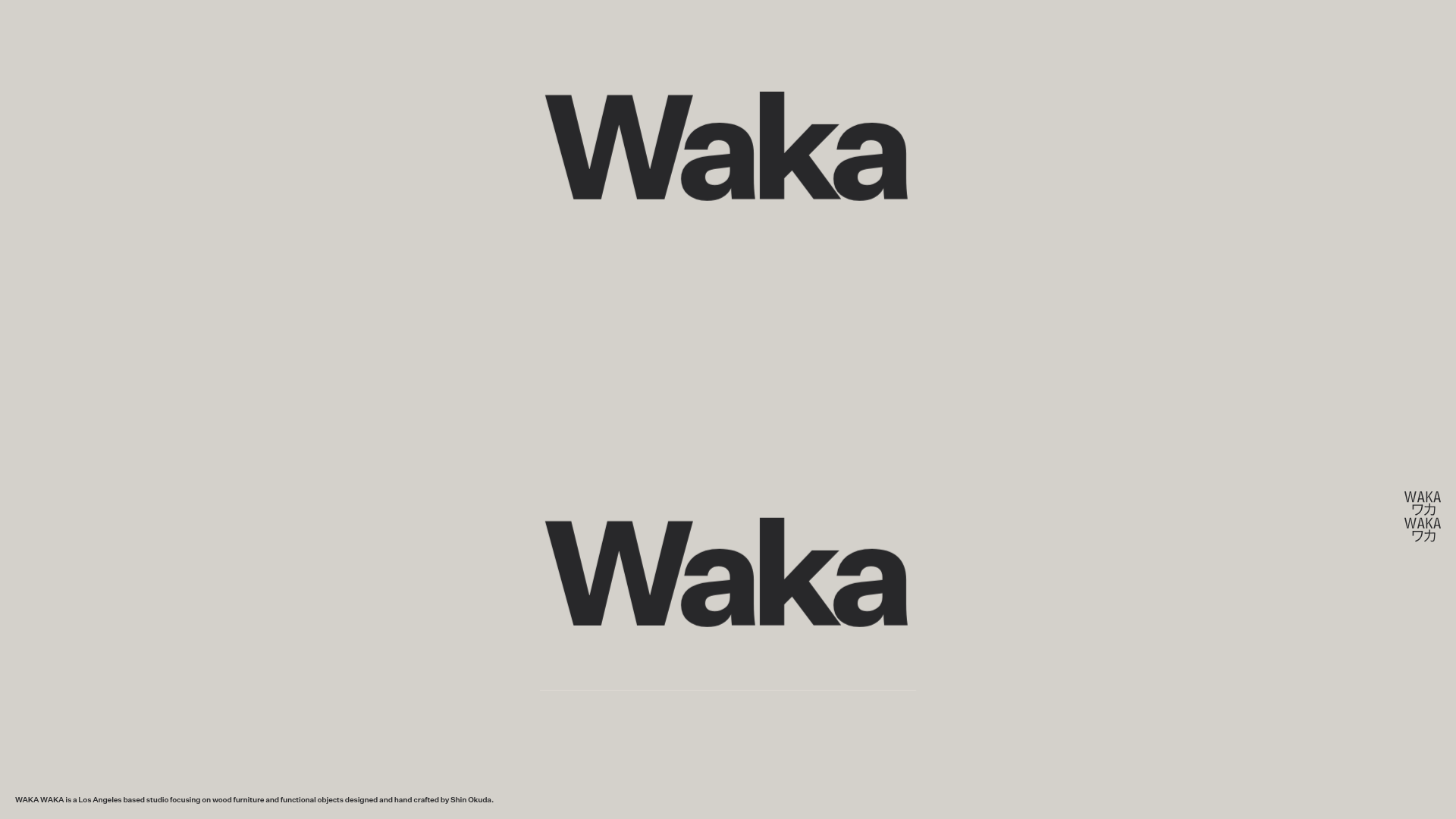 Waka Waka Furniture Portfolio