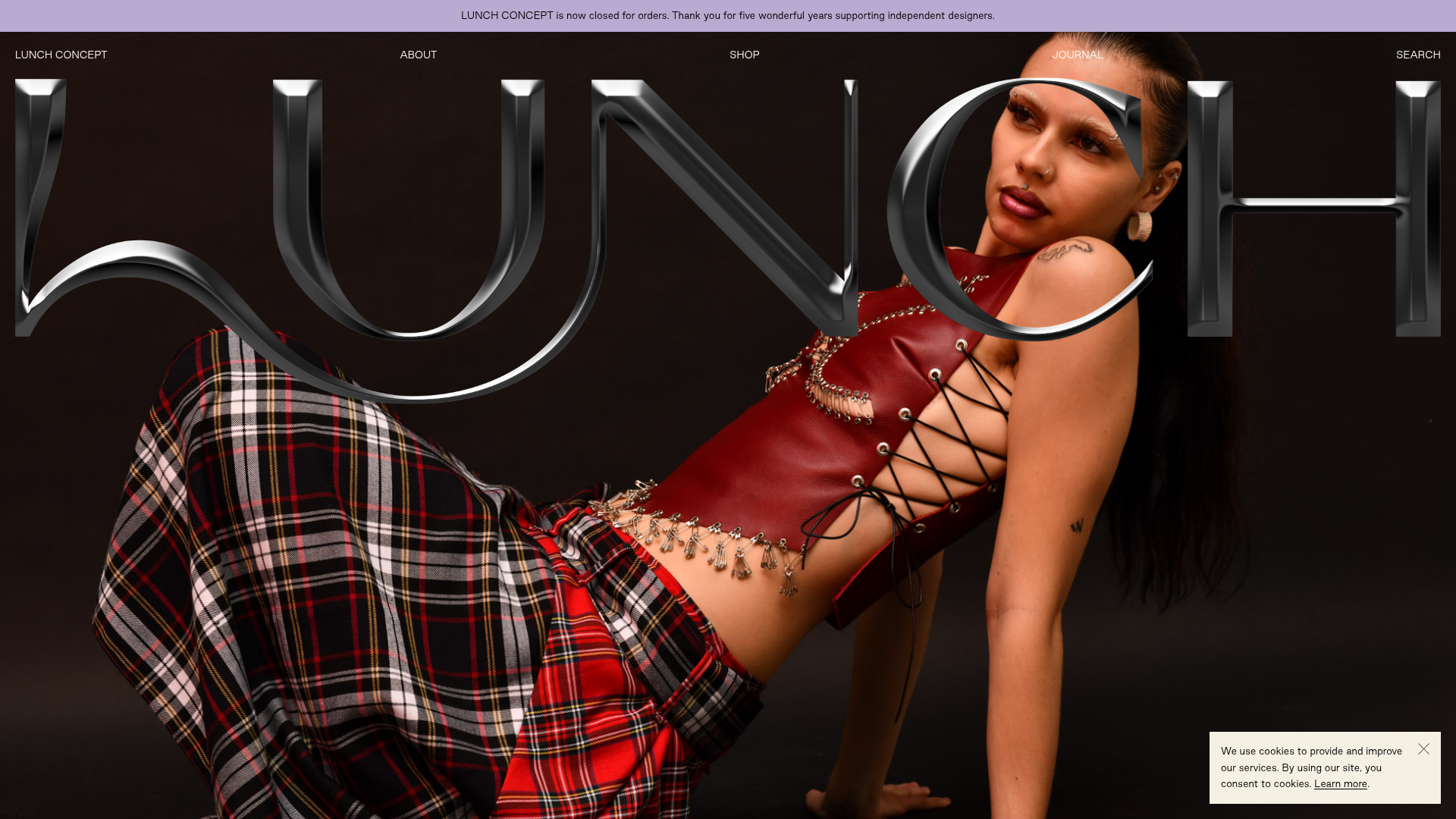 Lunch Concept Fashion E-commerce Showcase