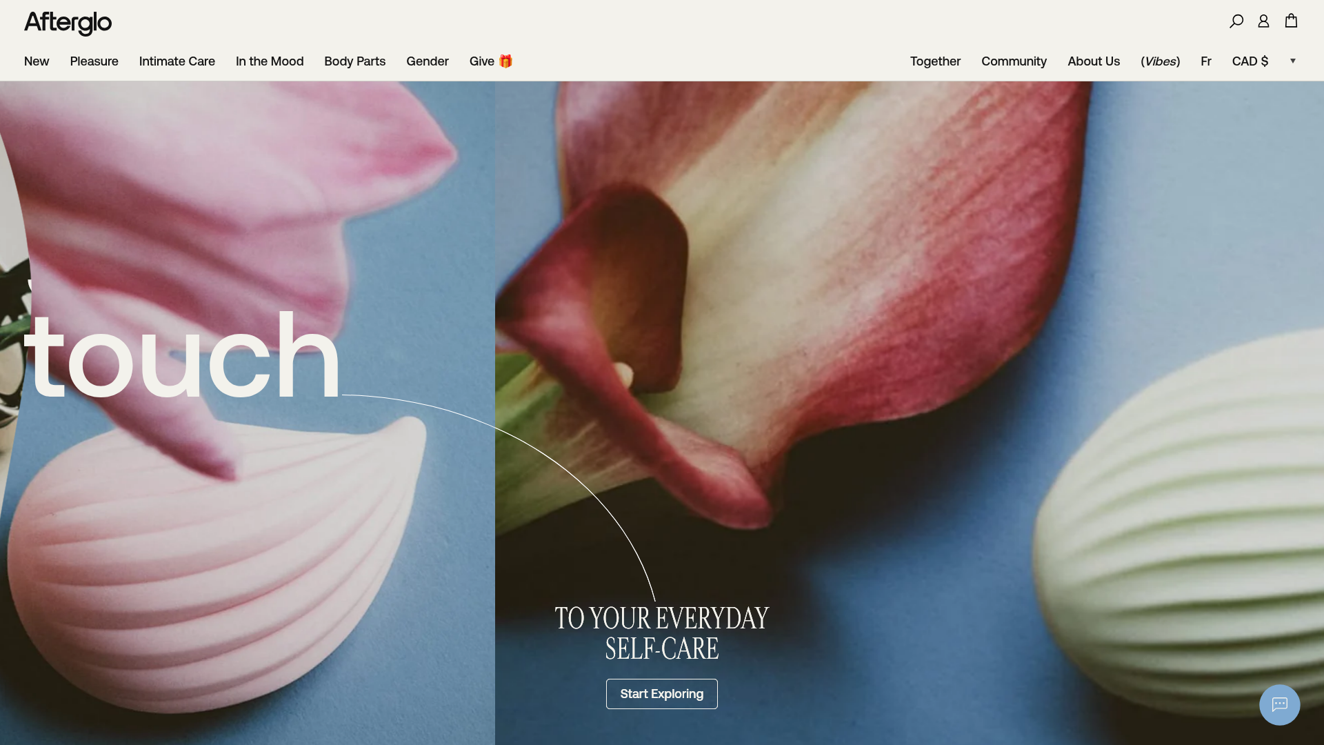 Afterglo Sensual Self-Care Storefront