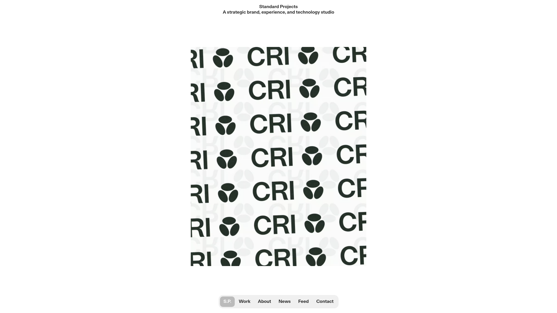 Standard Projects Portfolio with Sticky Hero