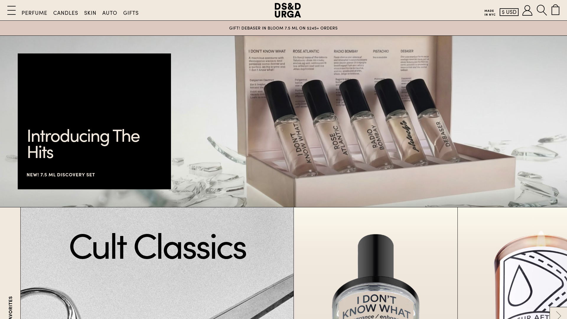 DS & Durga E-commerce Landing Page