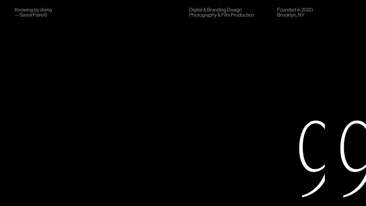 SavoirFaire Holistic Studio Portfolio Hero