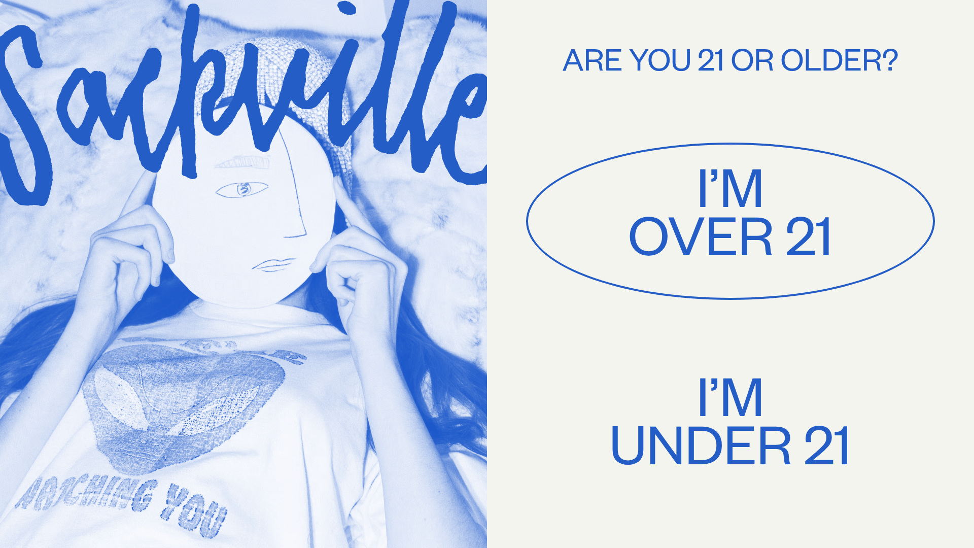 Sackville E-commerce Store and Age Gate