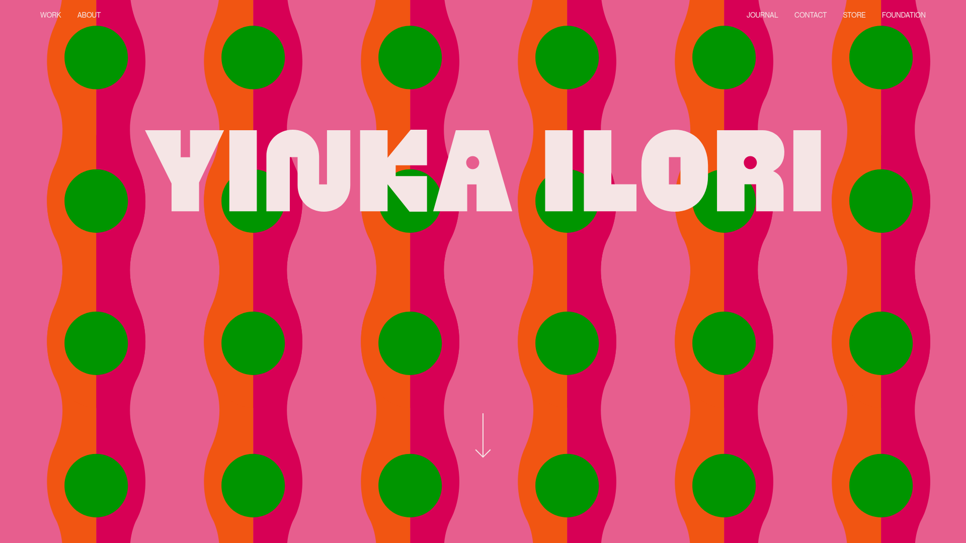 Yinka Ilori Portfolio Mosaic Grid