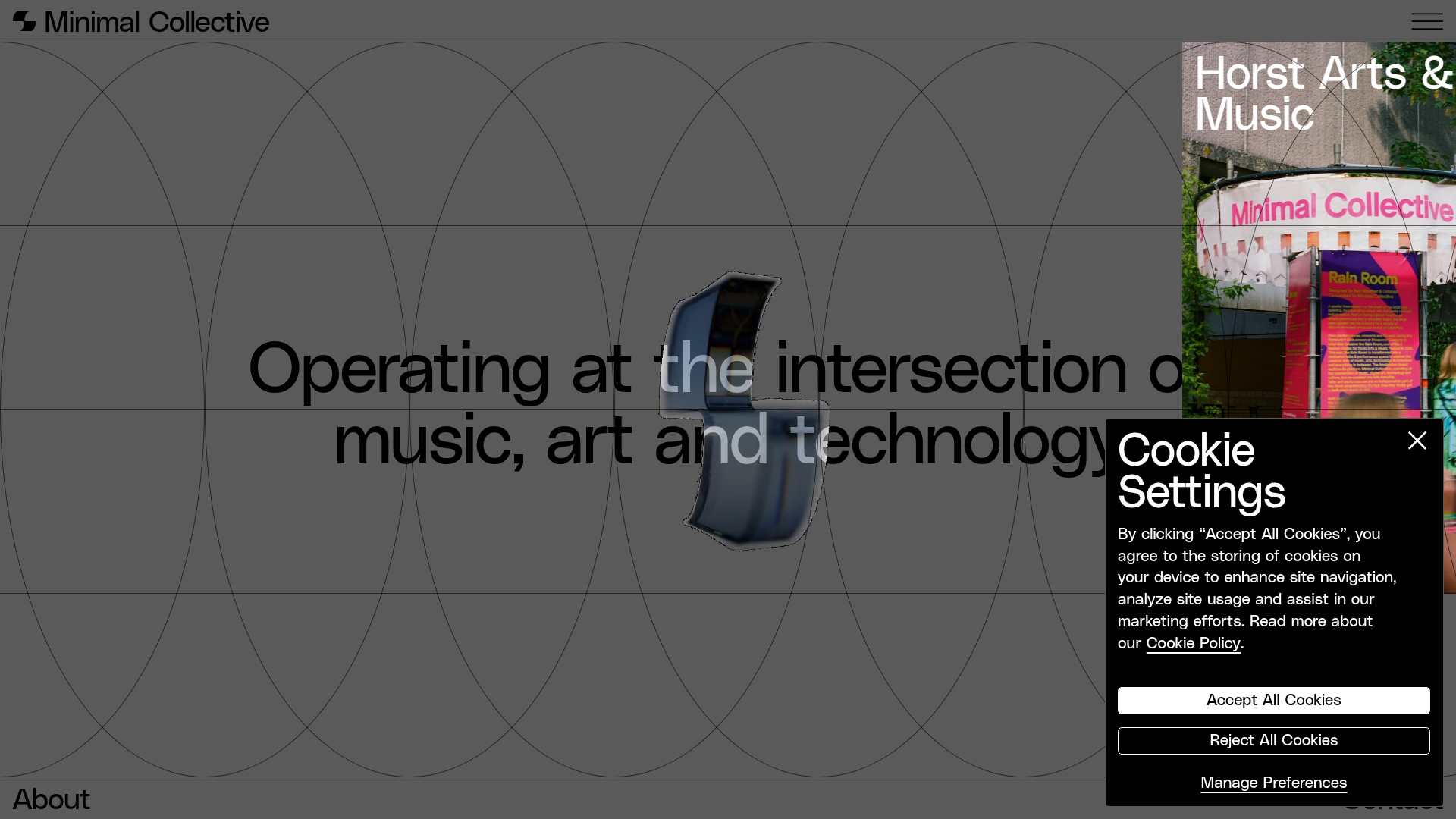 Minimal Collective Media Grid Portfolio