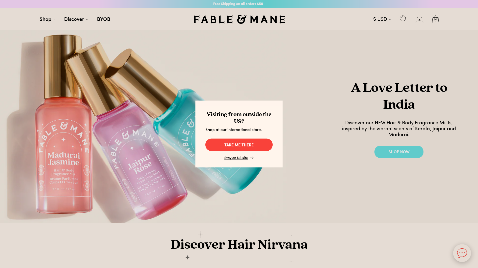 Fable & Mane Beauty Storefront