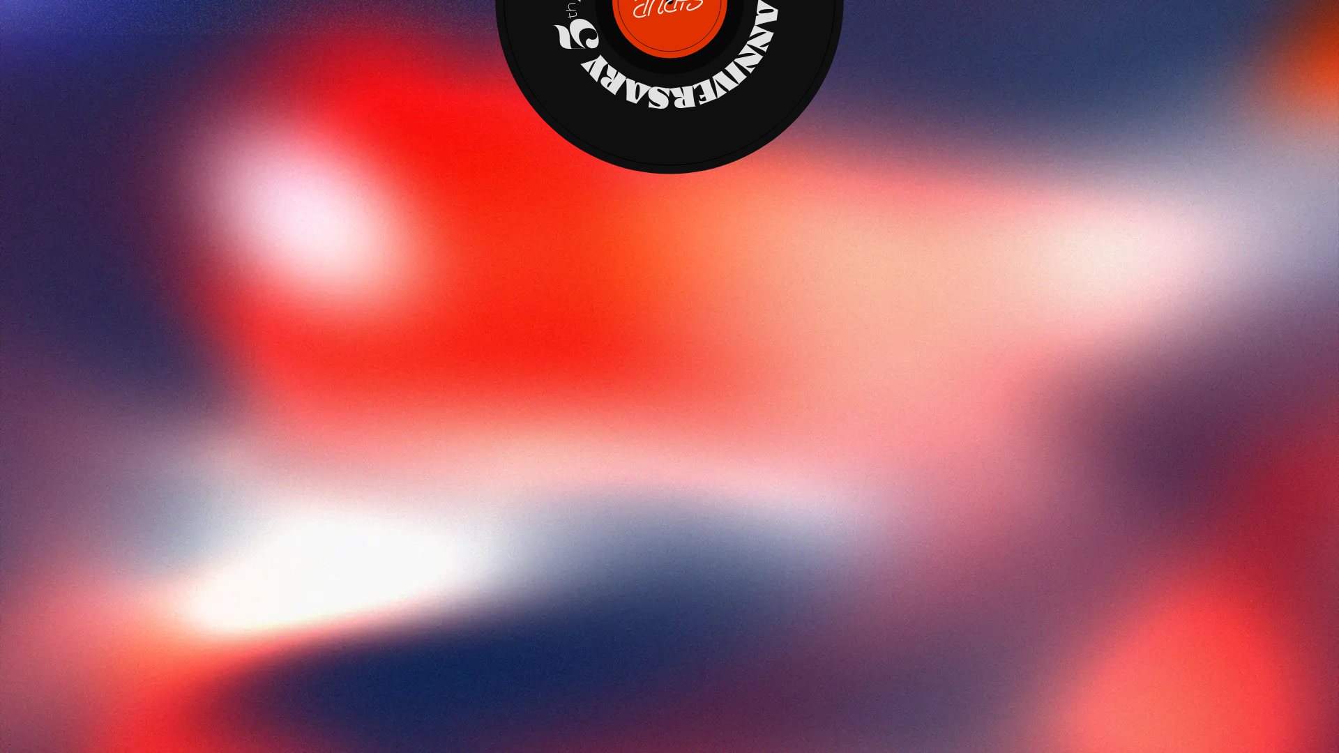 SIRUP 5th Anniversary Landing Page