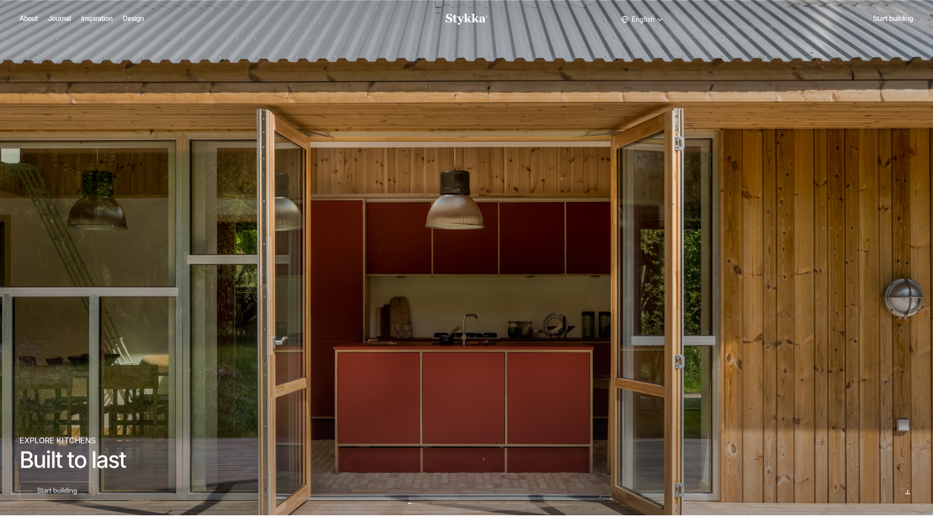 Stykka Modular Furniture Landing Page