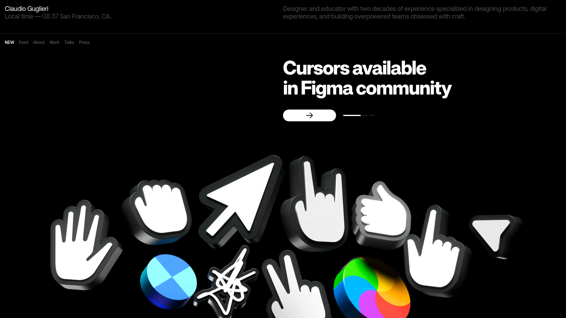 Claudio Guglieri Portfolio Portfolio Hero