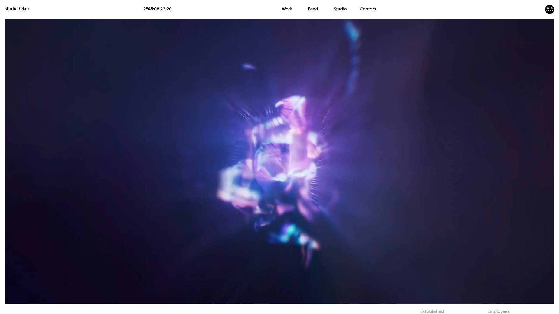 Studio Oker Creative Portfolio Landing