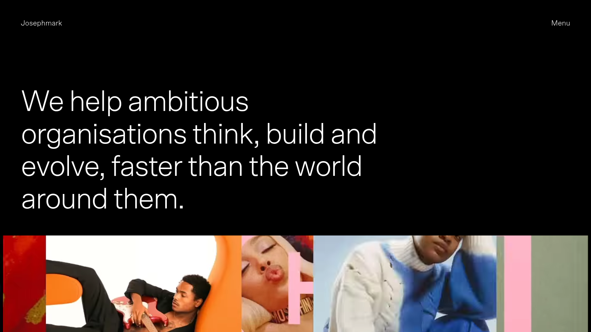 Josephmark Portfolio Agency Site