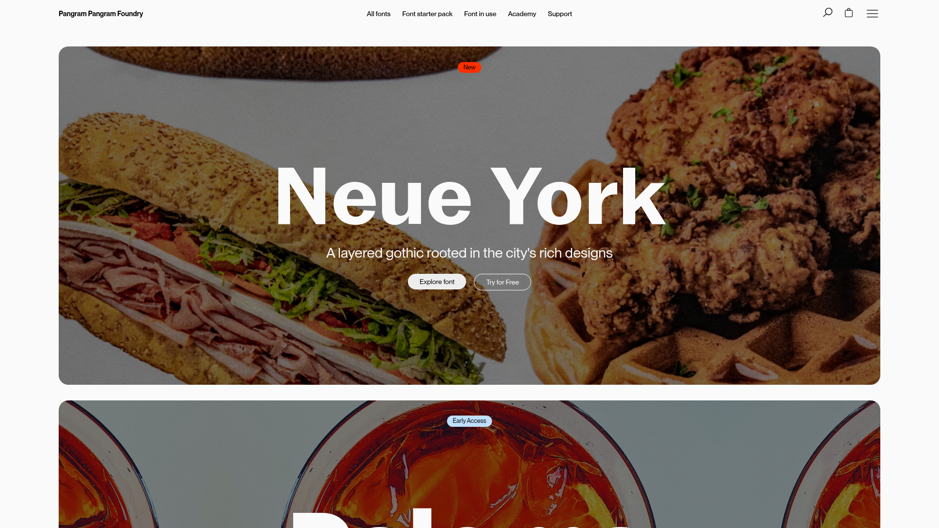 Pangram Pangram Type Foundry Showcase