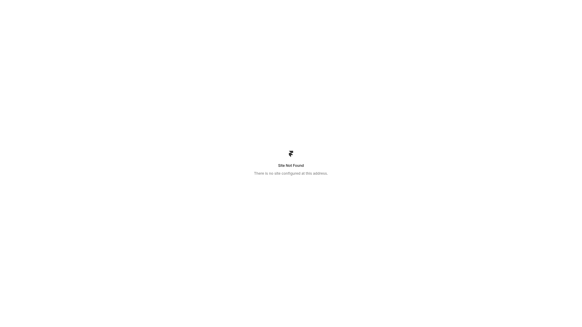 Minimal Error Page Template
