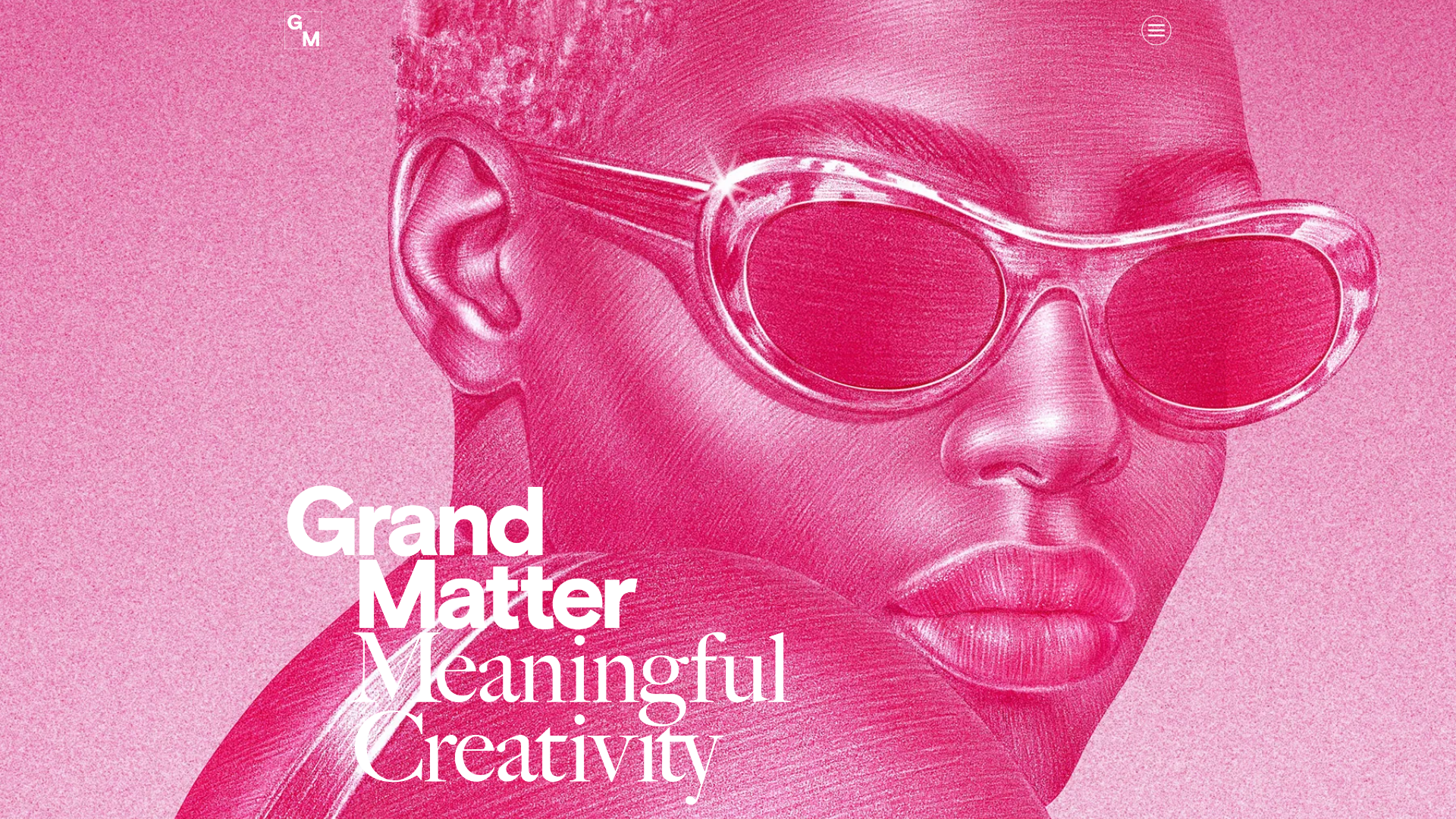 Grand Matter Agency Portfolio Layout