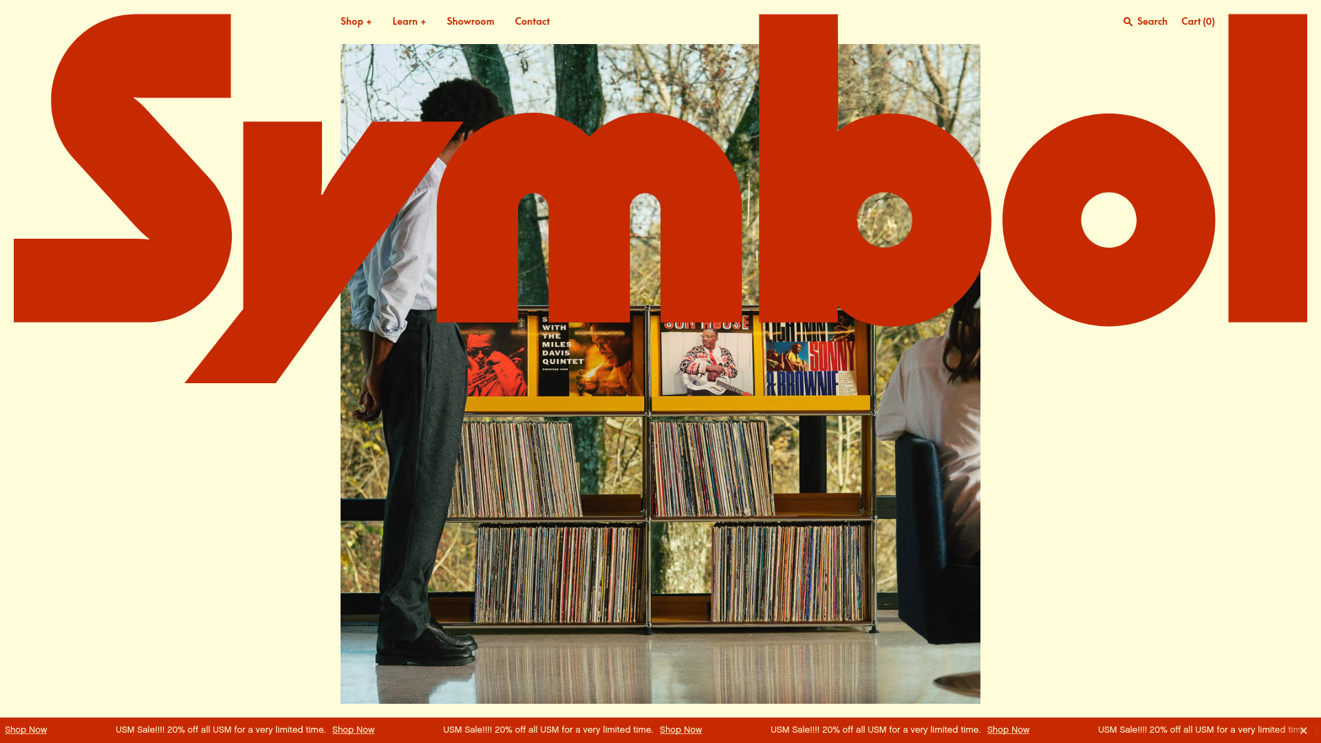 Symbol Audio Furniture E-Commerce Showcase