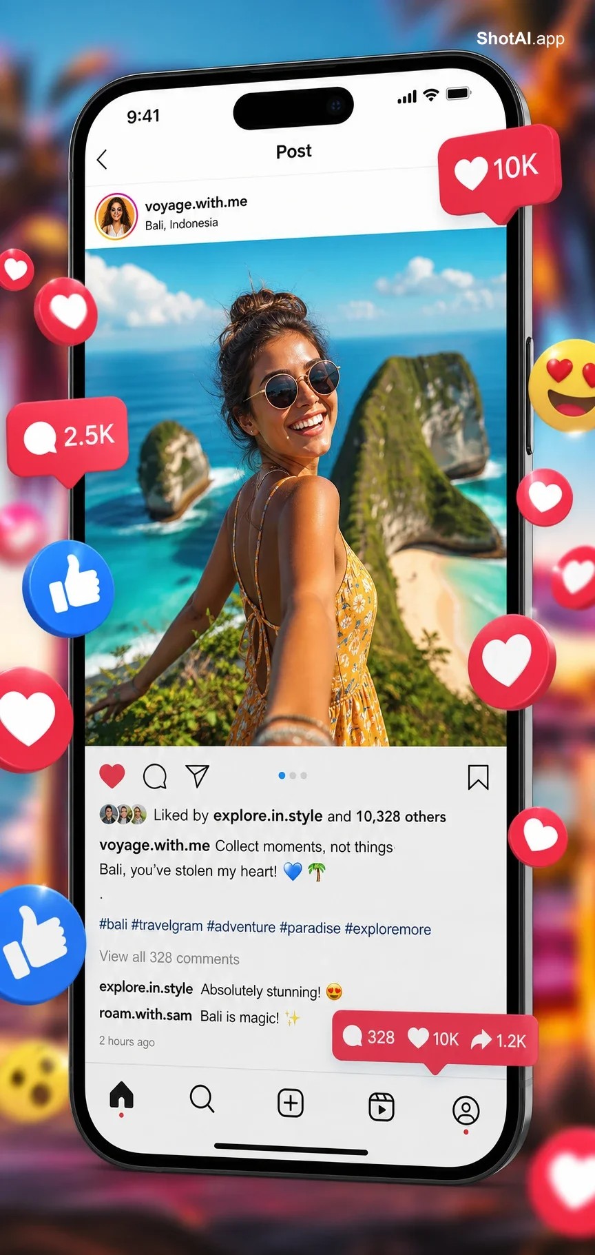 Social media post
